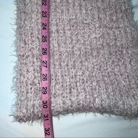 Chico’s Scarf Infinity Women Pink Soft Texture Charm Neck Warmer Rectangle C1 - Picture 6 of 10